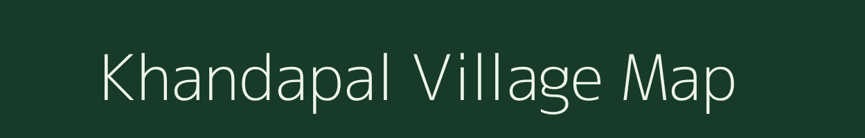 Khandapal village map in Odisha