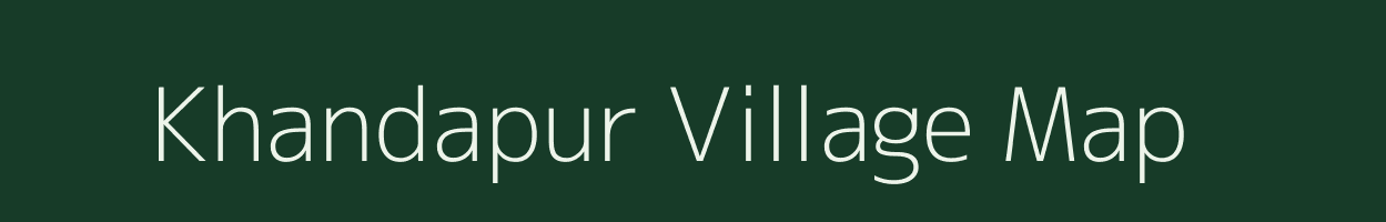 Khandapur village map in Maharashtra