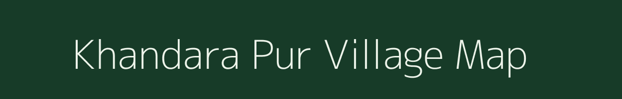 Khandara Pur village map in Odisha