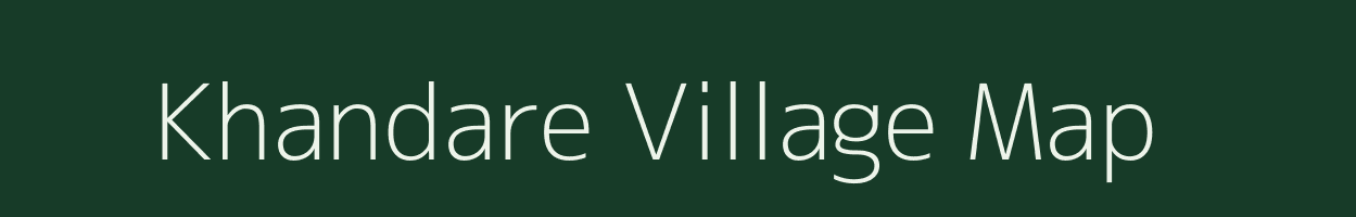 Khandare village map in Maharashtra