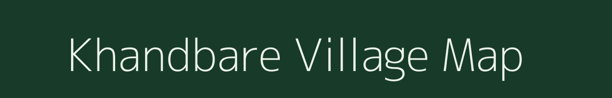 Khandbare village map in Maharashtra