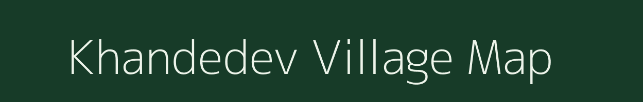 Khandedev village map in Uttar Pradesh