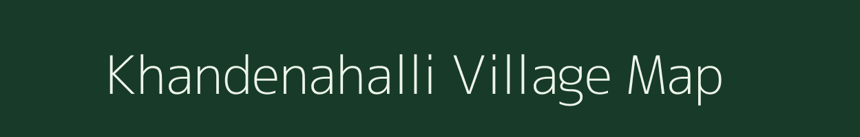 Khandenahalli village map in Karnataka