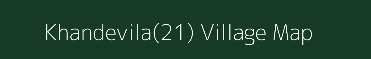 Khandevila(21) village map in Haryana