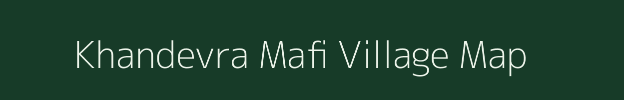 Khandevra Mafi village map in Uttar Pradesh