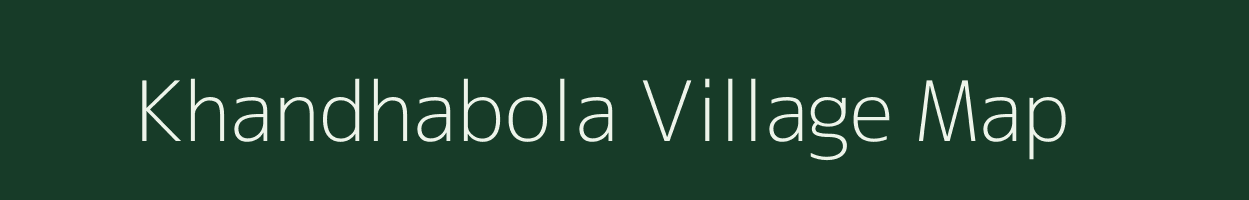 Khandhabola village map in Odisha