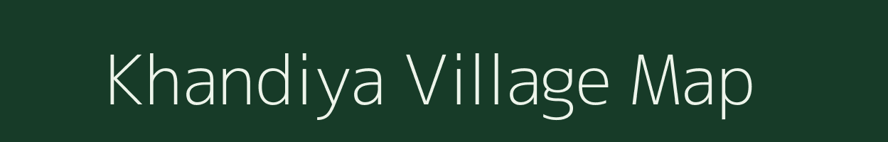 Khandiya village map in Rajasthan