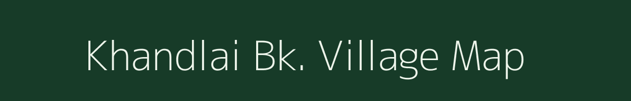 Khandlai Bk. village map in Maharashtra