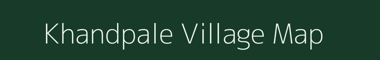 Khandpale village map in Maharashtra