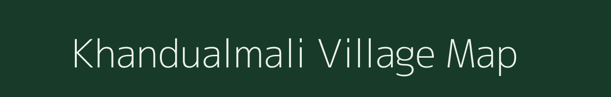 Khandualmali village map in Odisha