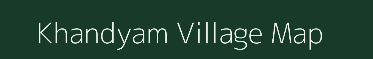 Khandyam village map in Andhra Pradesh