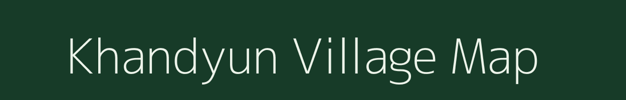 Khandyun village map in Uttarakhand