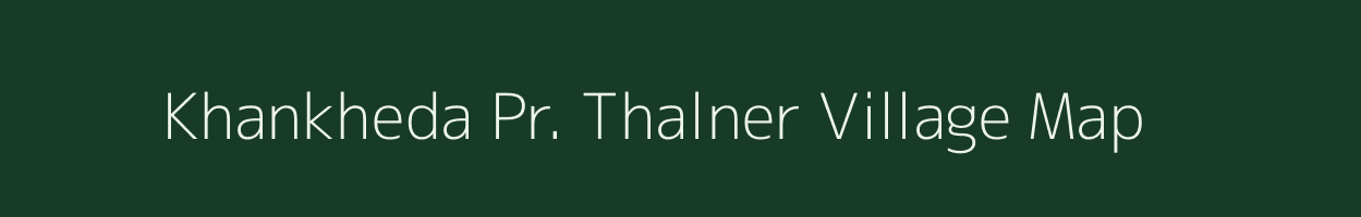 Khankheda Pr. Thalner village map in Maharashtra