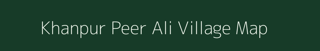 Khanpur Peer Ali village map in Uttar Pradesh