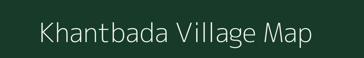 Khantbada village map in Rajasthan