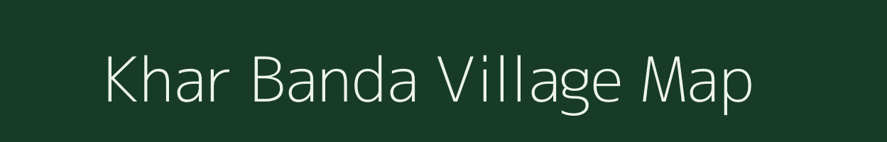 Khar Banda village map in West Bengal