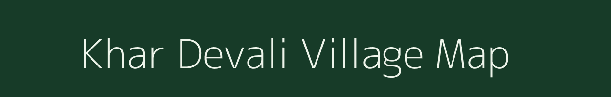 Khar Devali village map in Maharashtra