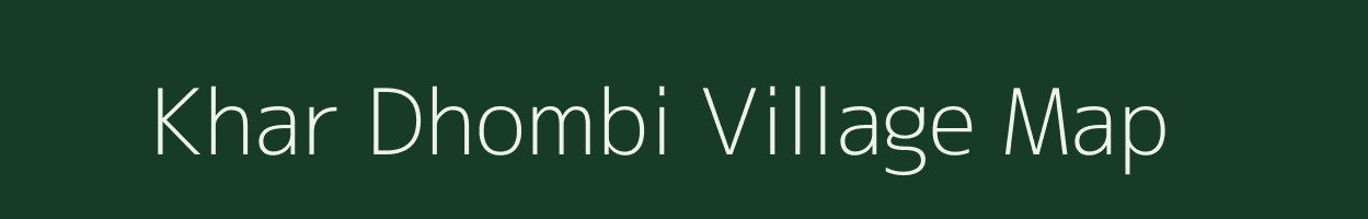 Khar Dhombi village map in Maharashtra