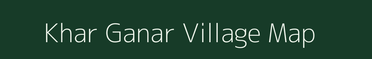 Khar Ganar village map in Uttar Pradesh