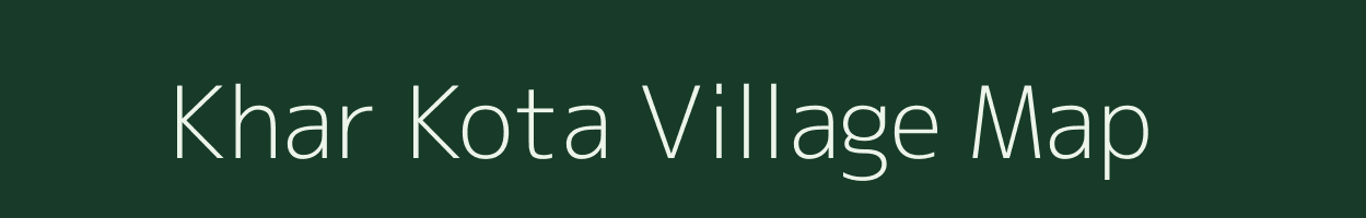 Khar Kota village map in Uttarakhand