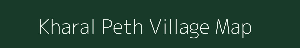 Kharal Peth village map in Maharashtra