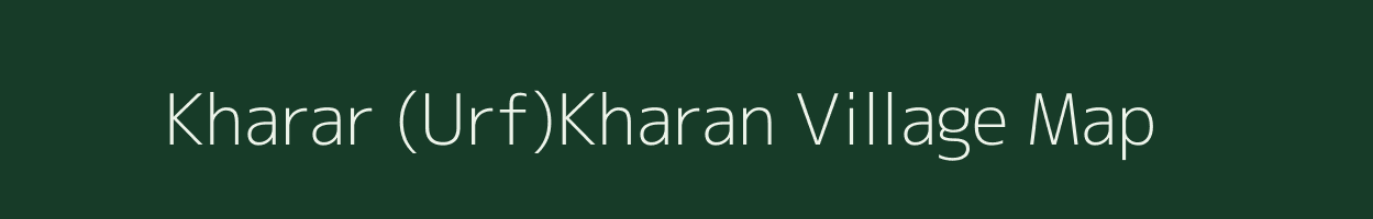 Kharar (Urf)Kharan village map in West Bengal
