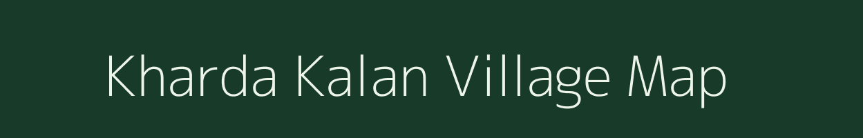 Kharda Kalan village map in Rajasthan