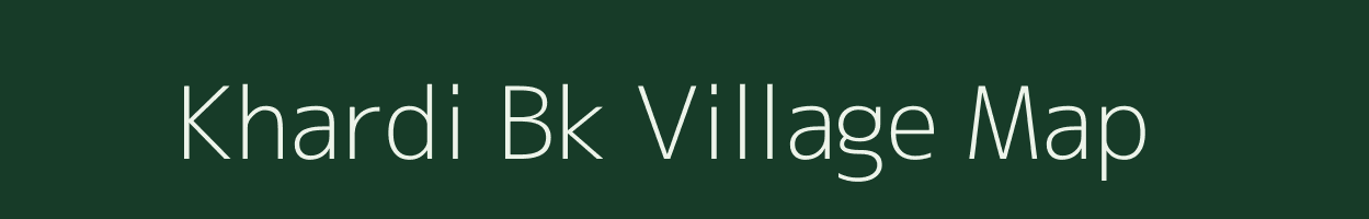 Khardi Bk village map in Maharashtra