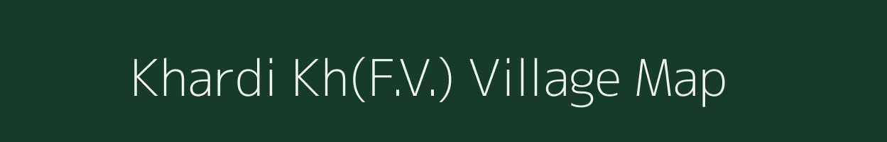 Khardi Kh(F.V.) village map in Maharashtra