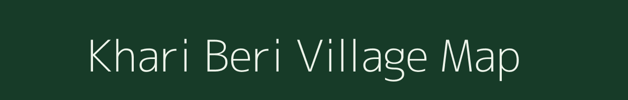 Khari Beri village map in Rajasthan