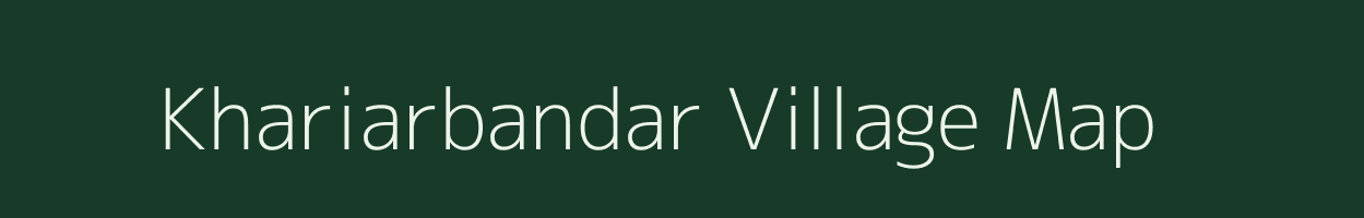 Khariarbandar village map in West Bengal