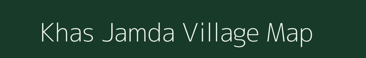 Khas Jamda village map in Jharkhand