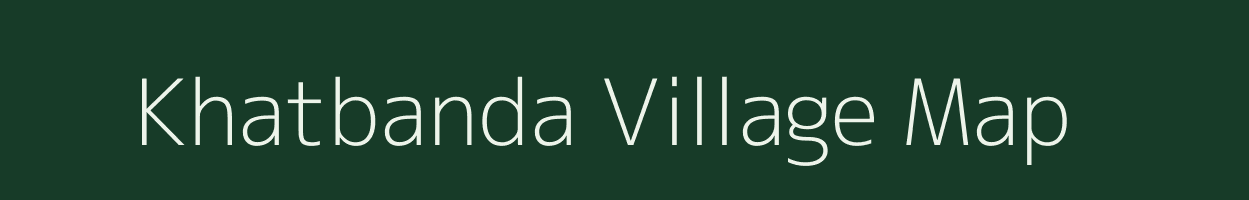 Khatbanda village map in West Bengal