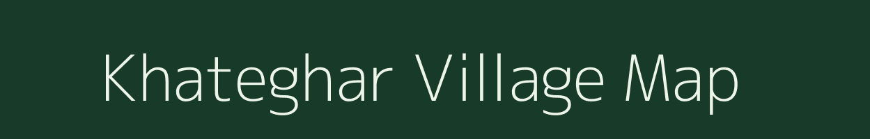 Khateghar village map in Maharashtra