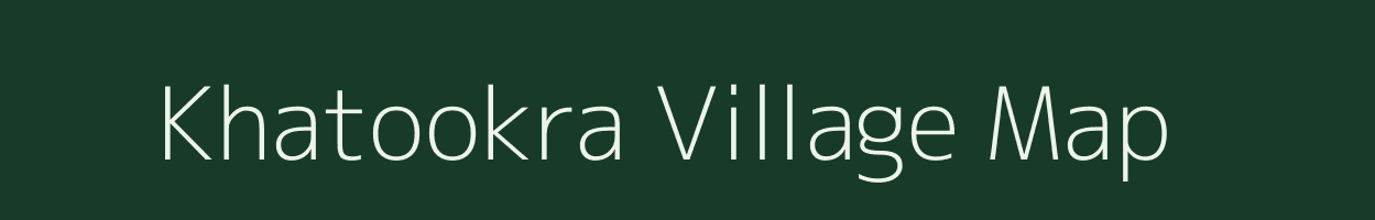 Khatookra village map in Rajasthan