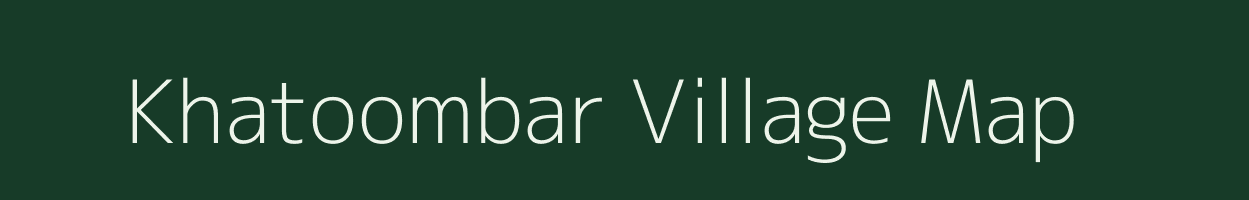 Khatoombar village map in Rajasthan