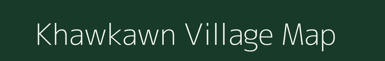 Khawkawn village map in Mizoram