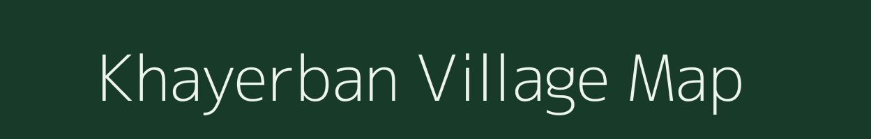 Khayerban village map in West Bengal