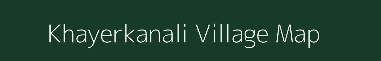 Khayerkanali village map in West Bengal