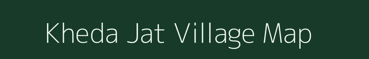 Kheda Jat village map in Uttarakhand