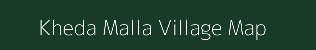 Kheda Malla village map in Uttarakhand