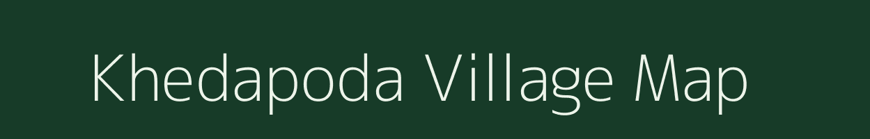 Khedapoda village map in Odisha