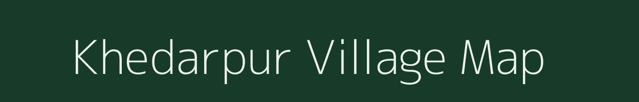 Khedarpur village map in Odisha