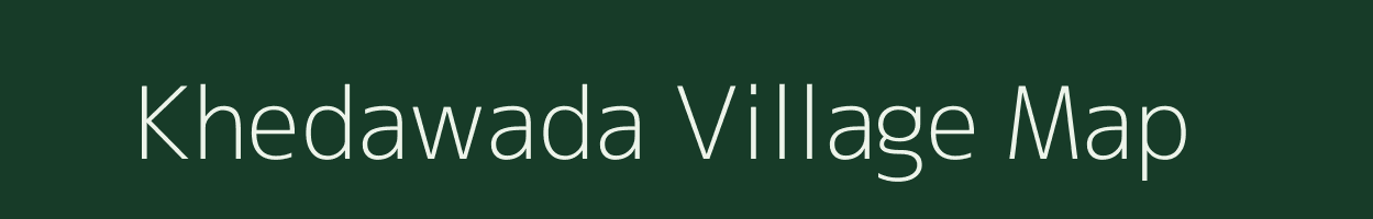 Khedawada village map in Madhya Pradesh