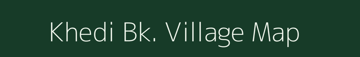 Khedi Bk. village map in Maharashtra