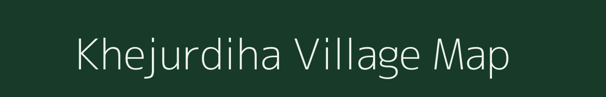 Khejurdiha village map in Odisha
