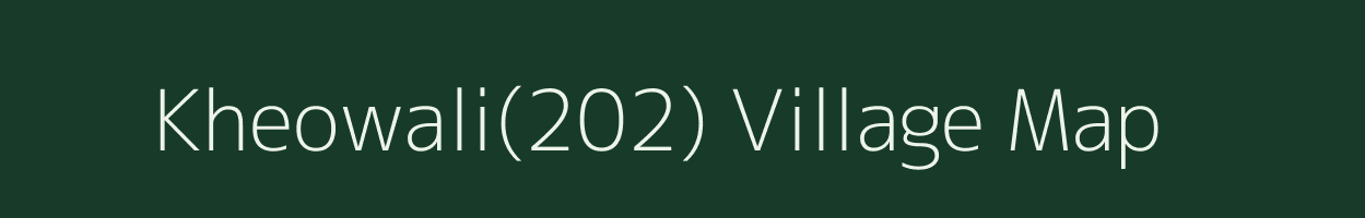 Kheowali(202) village map in Haryana