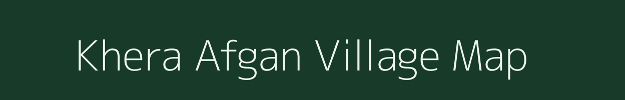 Khera Afgan village map in Uttar Pradesh