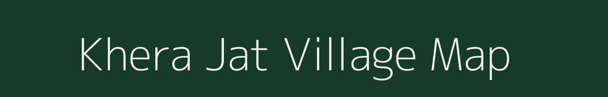 Khera Jat village map in Uttar Pradesh