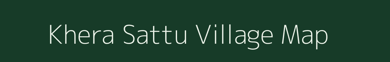 Khera Sattu village map in Uttar Pradesh